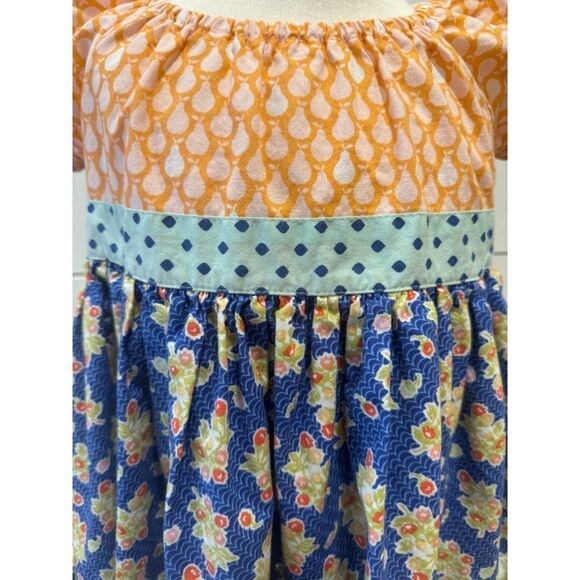 Matilda Jane Platinum Girls Cotton Tunic Top 4/10 Sz 4 Pears - Picture 3 of 9